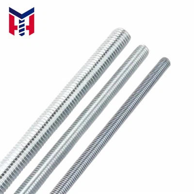 아연 도금 된 실로 된 막대